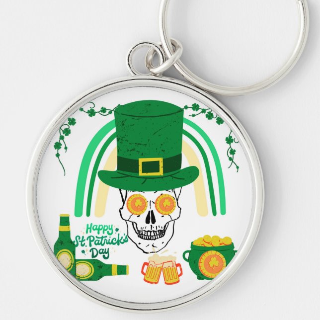 CHAVEIRO HAPPPY SAN PATRICK DAY (Frente)