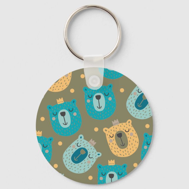 Chaveiro Happy Bear Kings (Frente)