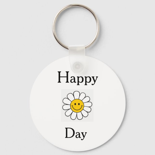 Chaveiro Happy Day Cheerful Keychain (Frente)