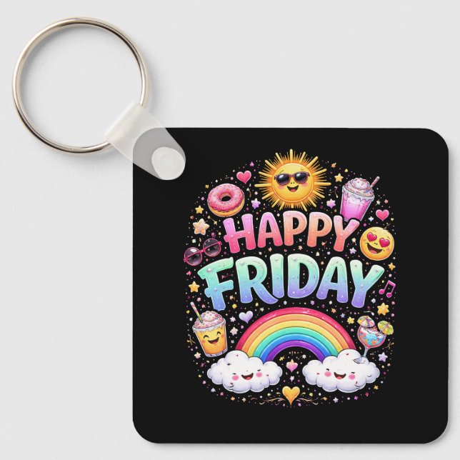 Chaveiro Happy Friday (Frente)