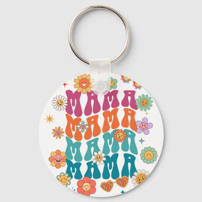 Chaveiro Happy Mother's Day  (Frente)