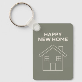 Chaveiro Happy New Home Key Ring - Warm eucalyptus