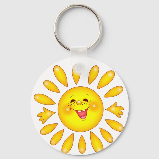 Chaveiro happy sun (Frente)