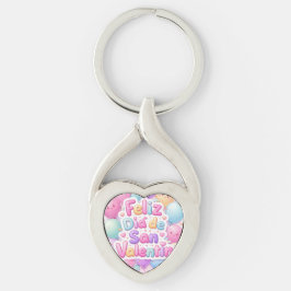 Chaveiro “Happy Valentine’s Day” Keychain – Romantic Gift