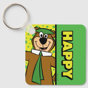 Chaveiro Happy Yogi Bear