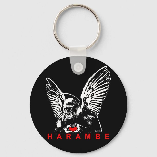 Chaveiro Harambe (Frente)