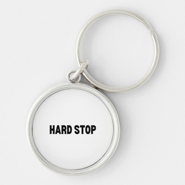 Chaveiro Hard Stop | Heavy Duty Keychain (Frente)