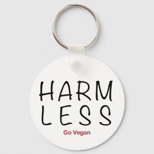 Chaveiro Harm Menos - Go Vegan
