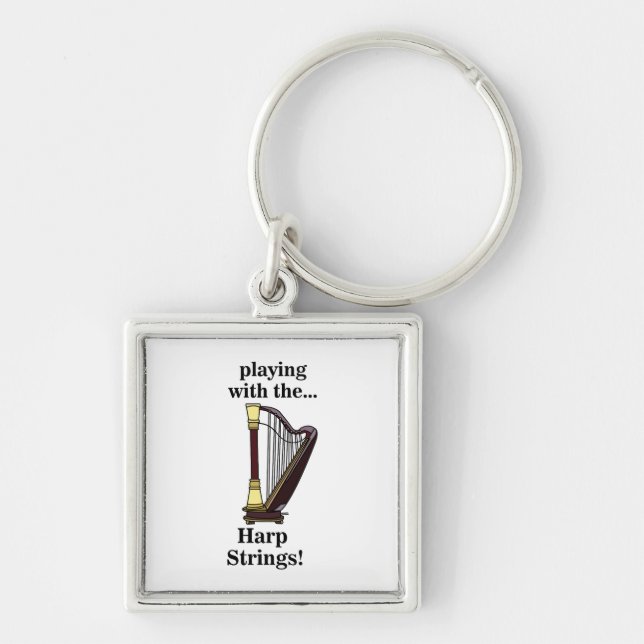 Chaveiro Harp Musical Instrumento Harp Harp (Frente)