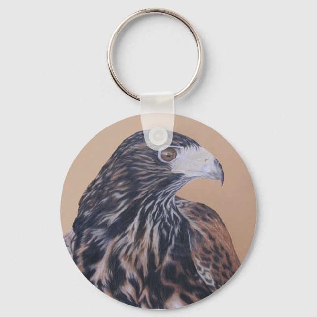 Chaveiro Harris Hawk imaturo (Frente)