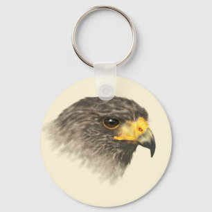 Chaveiro Harris Hawk - meio misturado