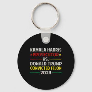 Chaveiro Harris Promotor Vs Donald Trump Condenou Felon