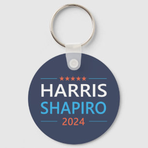 Chaveiro Harris Shapiro 2024 Kamala Harris Democrata