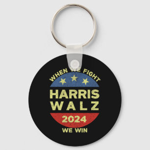 Chaveiro Harris Tim WAlzheimer 2024 quando lutamos ganhamos