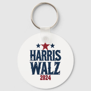Chaveiro Harris W 2024 Eleição Kamala Harris Tim Waltz 202
