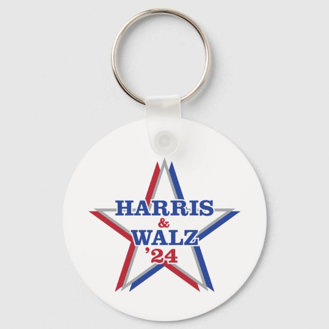 Chaveiro HARRIS & WALZ '24 (Frente)