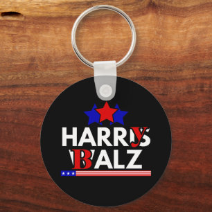 Chaveiro Harris Walz 24 Harry Balz 2024 Meme Democráticos