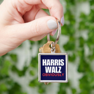 Chaveiro Harris Walz OBVIAMENTE Harris Walz 2024 Obviamen