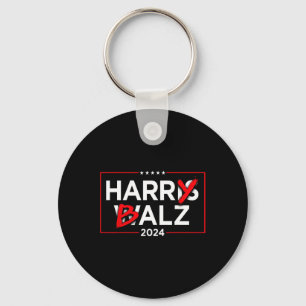 Chaveiro Harry B Kamala Harris E Tim W 2024