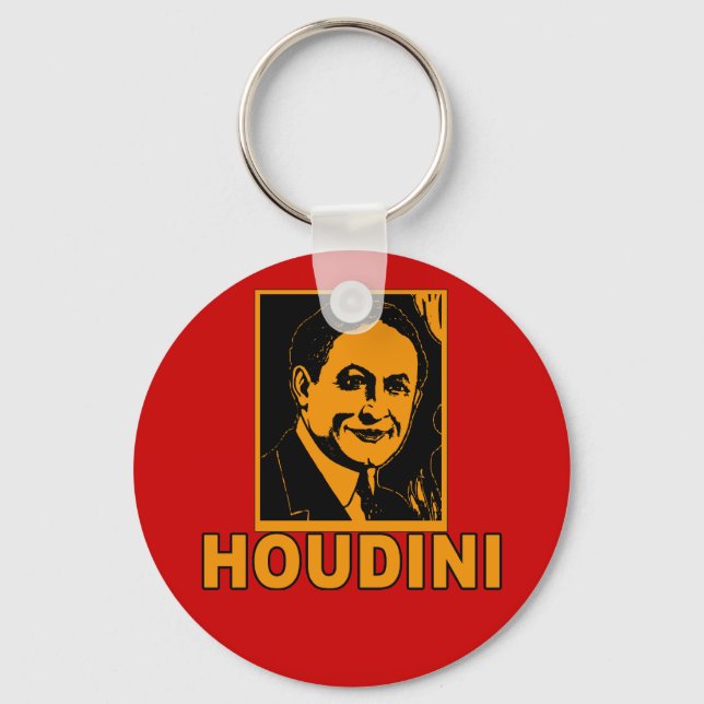 Chaveiro Harry Houdini Poster camisas, Mugs, presentes (Frente)