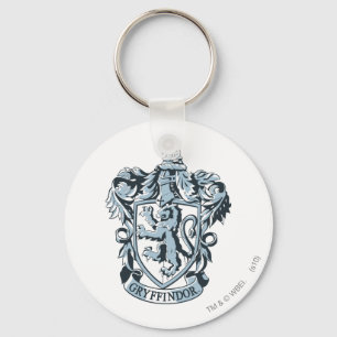 Chaveiro Harry Potter   Brasão da Grifinória Azul
