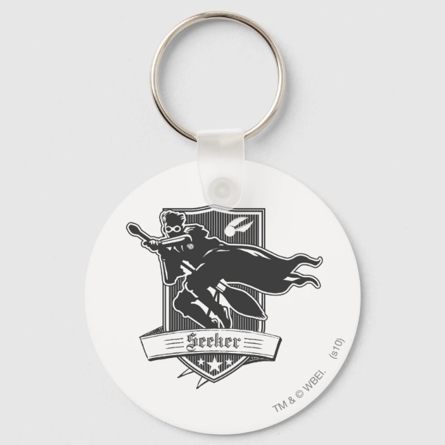 Chaveiro Harry Potter | Crachá Seeker (Frente)