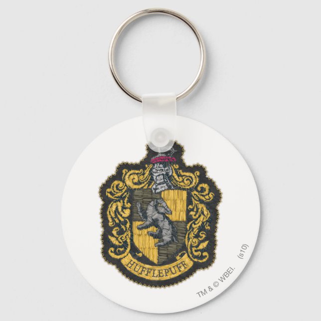 Chaveiro Harry Potter | Hufflepuff Crest Patch (Frente)