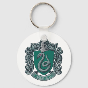 Chaveiro Harry Potter   Slytherin Crest Green