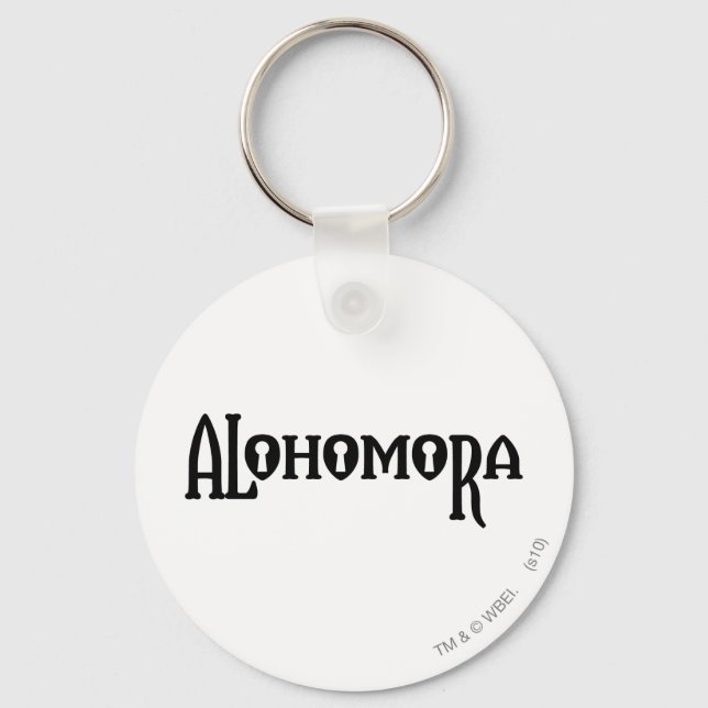 Chaveiro Harry Potter Spell | Alohomora (Frente)