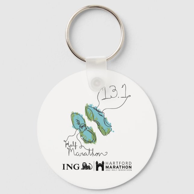 Chaveiro Hartford Half-Marathon: Calçados (Frente)