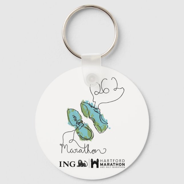 Chaveiro Hartford Marathon: Calçados (Frente)