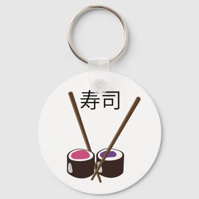 Chaveiro Hashis de Sushi Japonês (Frente)