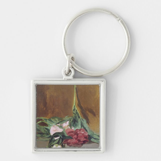Chaveiro Haste de Manet | das peônias e dos Secateurs, (Frente)