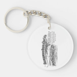 Chaveiro Haunchwood Brick e Azulejo Nuneaton Key Ring