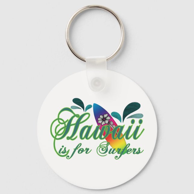Chaveiro Hawaii é para surfistas (Frente)