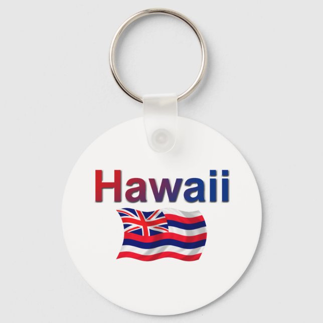 Chaveiro Hawaii Flag (Frente)