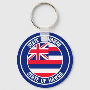 Chaveiro Hawaii Round Emblem
