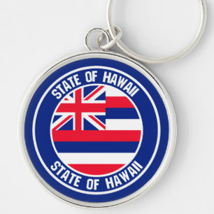 Chaveiro Hawaii Round Emblem