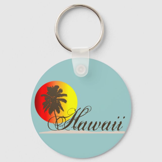 Chaveiro Hawaii Sunset Souvenir (Frente)