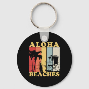 Chaveiro Hawaiian Retro anos 80 Style Aloha Beaches Surf Va