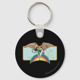 Chaveiro Hawkman voa pelo Sky