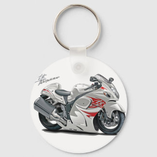 Chaveiro Hayabusa White-Red Bike
