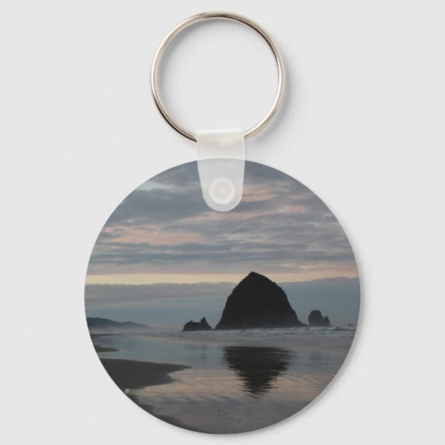 Chaveiro Haystack Rock em Cannon Beach (Frente)