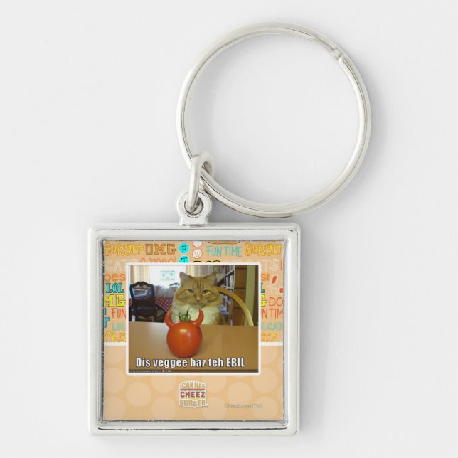 Chaveiro Haz do veggee do Dis o EBIL (Frente)