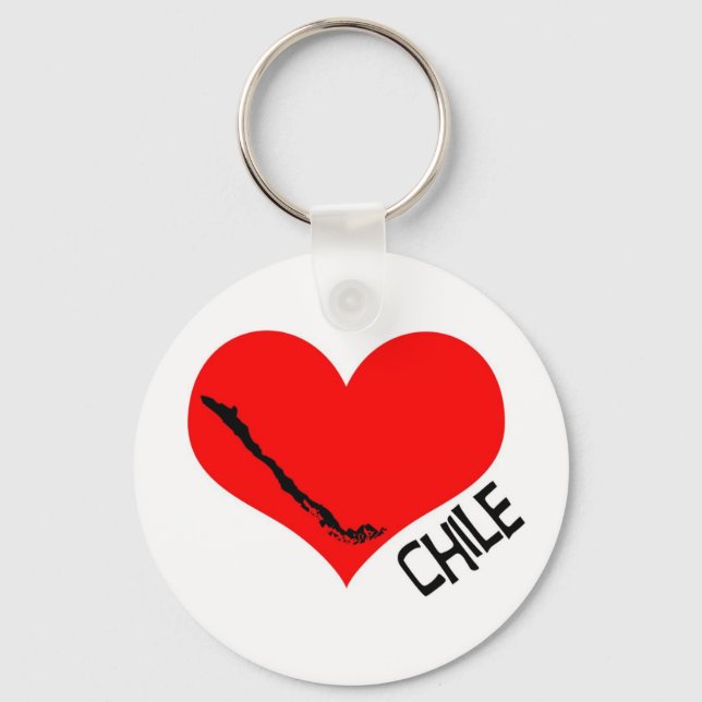 Chaveiro Heart Chile llavero (Frente)