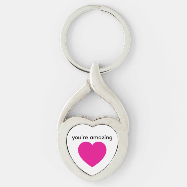 Chaveiro heart keychain keepsake (Frente)