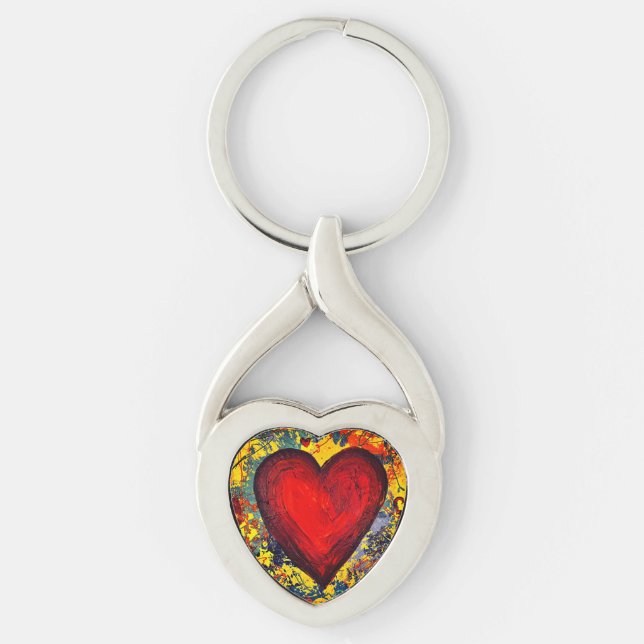 Chaveiro Heart Metal Keychain (Frente)