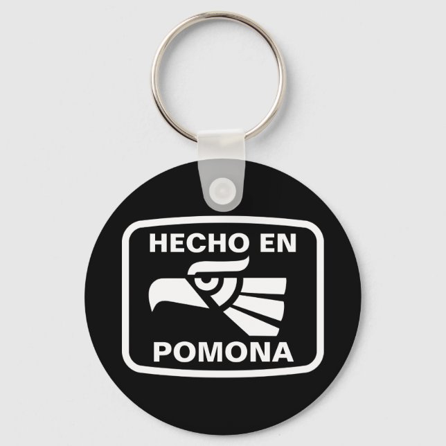 Chaveiro Hecho en Pomona personalizado personalizado person (Frente)