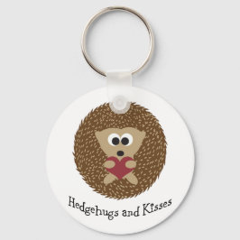 Chaveiro Hedgehugs e Kisses Hedgehog