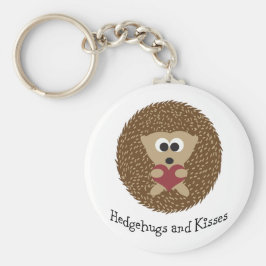 Chaveiro Hedgehugs e Kisses Hedgehog